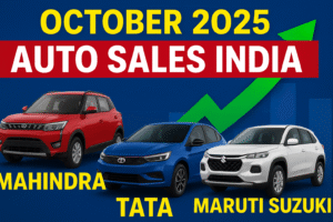 India’s Car Market on Fire: Mahindra, Tata & Maruti Suzuki Record Big Gains in October 2025